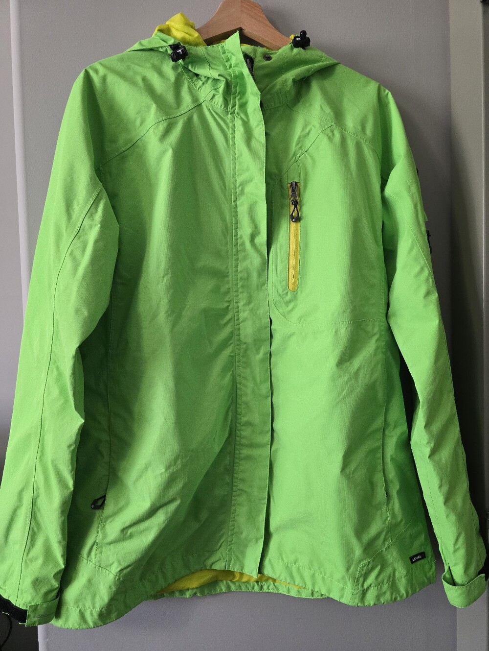 Killtec Level 3 Neon Green Hooded Jacket -  Waterproof, Breathable, Windproof
